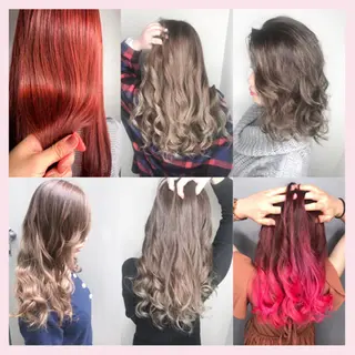 ミディアム カラー パーマ ヘアアレンジ 🫧代表/新宿駅近/ 限定価格🫧田辺貴裕のヘアスタイル