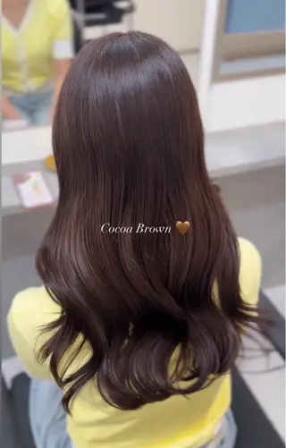 セミロング カラー レイヤー透明感カラー ブリーチ🎀オトハのヘアスタイル