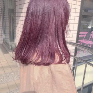 セミロング カラー ヘアアレンジ 天神レイヤーカット No.1💖マユカのヘアスタイル