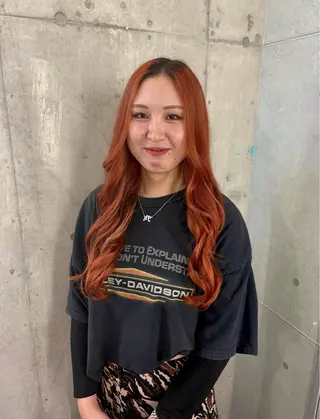 ロング カラー 🎗️かとう しほ🎗️のヘアスタイル