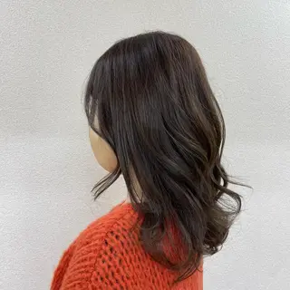 セミロング もりたみかこ 美容師お休み中のヘアスタイル