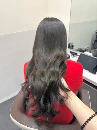 ロング カラー 矢野 晃平のヘアスタイル