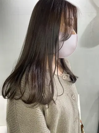ミディアム カラー 👑満足度1000% 重村 春奈👑のヘアスタイル