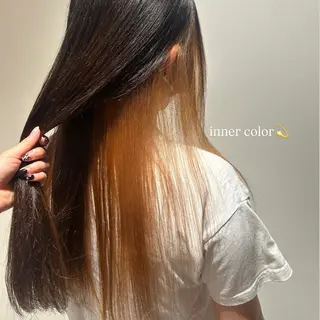 ロング カラー 🩵ྀི縮毛矯正/ Chimomoのヘアスタイル