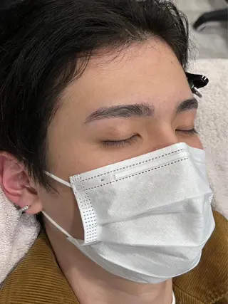 メンズ アイブロウ メンズ特化 古賀陸斗のヘアスタイル
