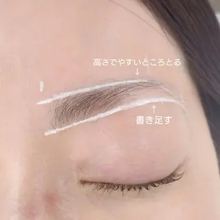 アイブロウ Vie  Ange erikaのマツエク・マツパデザイン