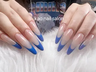ネイル kao nail マグネット/長さだしのネイルデザイン