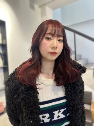 ロング 韓国ヘアメンズ・レデ ィース特化ミクのヘアスタイル