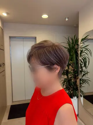 ショート カラー Ha naのヘアスタイル