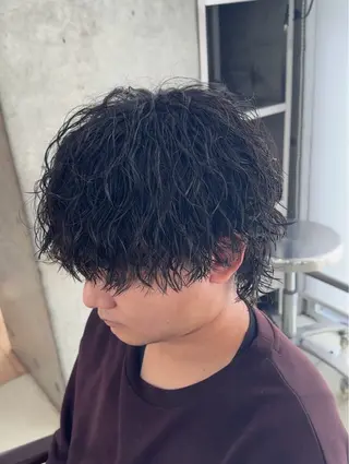 パーマ メンズ fifth 堀内新史のヘアスタイル