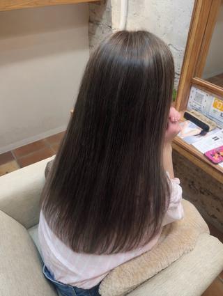 ロング 廣瀬 京花のヘアスタイル