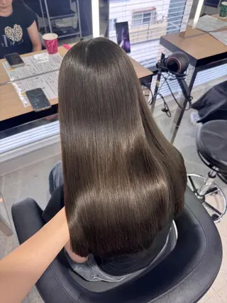 カラー 夏の透明感🤍トレ ンドレイヤー🤍銀座のヘアスタイル