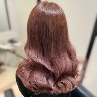 ロング カラー ブリーチなしカラー kana🐱のヘアスタイル