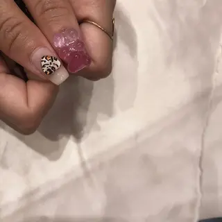 ネイル パラあり！フィルイン 美フォルムのネイルデザイン