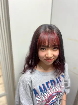 ミディアム カラー 【ただの天才 🎨】のヘアスタイル