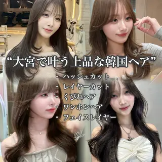 ロング カラー 大宮レイヤーカット ハッシュ　柏崎颯刀のヘアスタイル