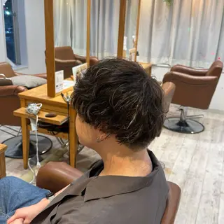 パーマ メンズ 加藤 美佳のヘアスタイル