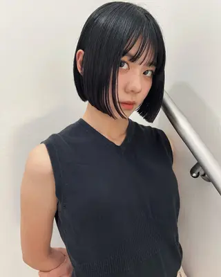 ショート レイヤーカット kanaのヘアスタイル