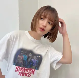 ショート ボブパーマ🥣KON コンナツミのヘアスタイル