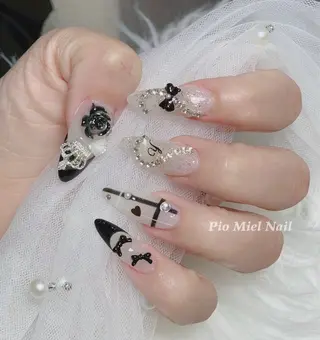 ネイル HANA 長さだしのネイルデザイン