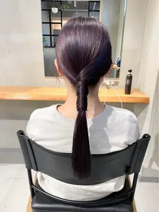 カラー ramu /ワンカラーのヘアスタイル