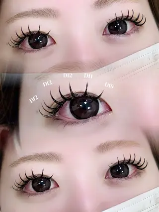 マツエク・マツパ Senel 💜 Yuzuhaのマツエク・マツパデザイン