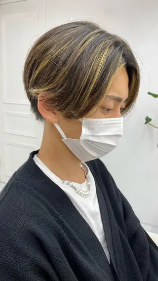 カラー メンズ 🔥メンズ特化🔥 永瀬椋のヘアスタイル