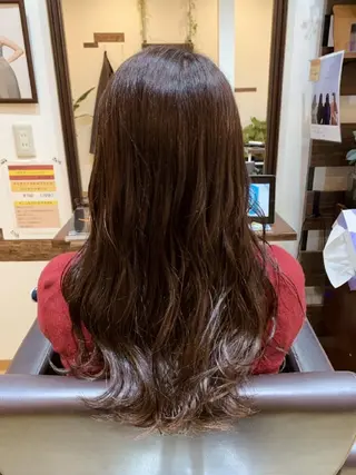 ロング カラー サトウ シューイチのヘアスタイル