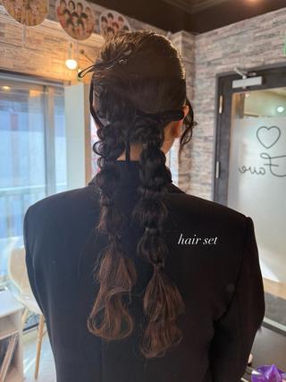 ロング ヘアアレンジ MOMO /ヘアセットのヘアスタイル