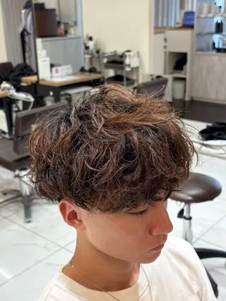 ショート パーマ GRANDEUR ryuのヘアスタイル