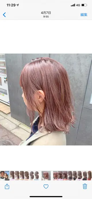 ショート カラー ネイル マツエク・マツパ ダブルカラー｜ なおき｜池袋美容師のヘアスタイル