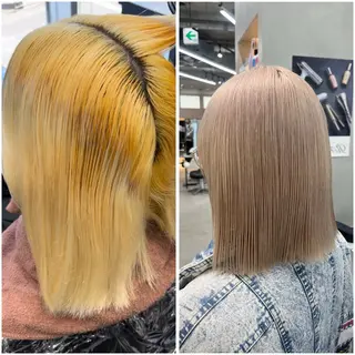 ミディアム 中村 彩夏のヘアスタイル