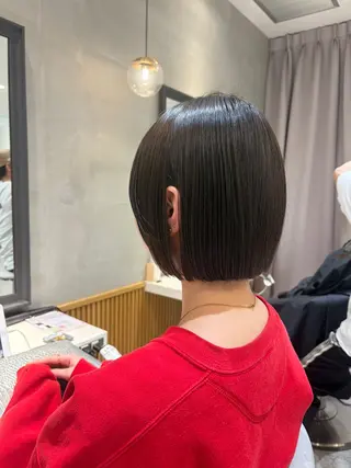 ショート 美髪矯正/レイヤー 赤み消し/はるかのヘアスタイル