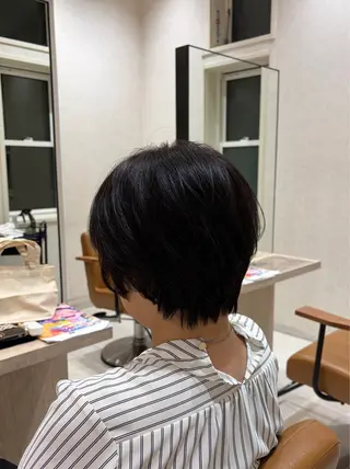 ショート ⭐️うる艶カラー 募集 まゆ⭐️のヘアスタイル