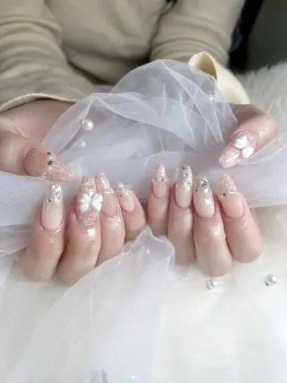ネイル 韓国ネイル🎀当日 予約⚪︎Karin♡のネイルデザイン