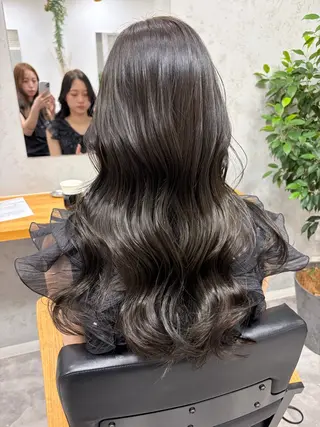 ロング カラー ヘアアレンジ misa🫧ナチュラ ル縮毛矯正/髪質改善のヘアスタイル