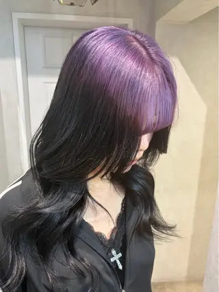 ロング カラー 透明感カラー🫧🎀 まりなのヘアスタイル