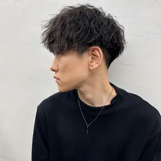 ショート パーマ メンズ メンズ特化美容師 yuuriのヘアスタイル