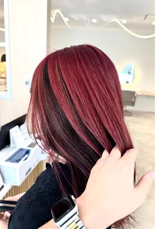 カラー 松下 慧士のヘアスタイル