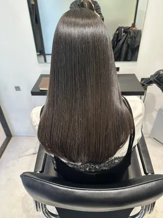 ロング 縮毛矯正/髪質改善 コヤマのヘアスタイル