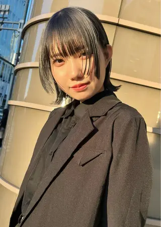 ミディアム 【ロングウルフカット 姫カット】伊藤裕哉のヘアスタイル