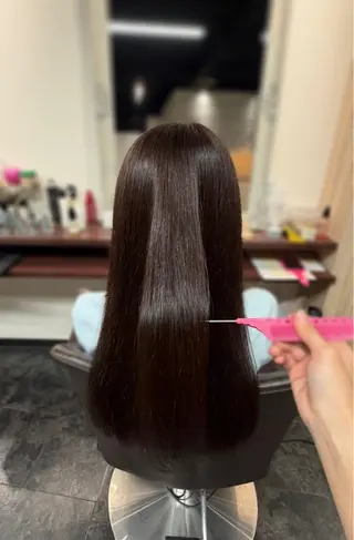 ロング カラー 藤島 凜櫻のヘアスタイル