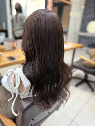 ロング カラー 平野 凛のヘアスタイル