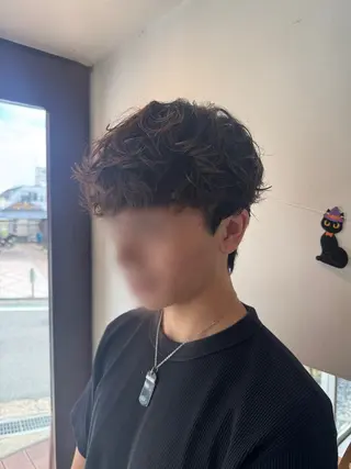 パーマ メンズ 羽田 彩晶のヘアスタイル