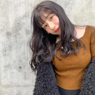 ロング カラー 💛カラー大人気💛 c i a t eのヘアスタイル
