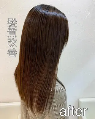 セミロング パーマ ヘアアレンジ 店長 大方康暉のヘアスタイル