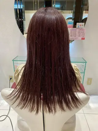 ロング カラー 髪質改善・縮毛矯正 白根凌二のヘアスタイル