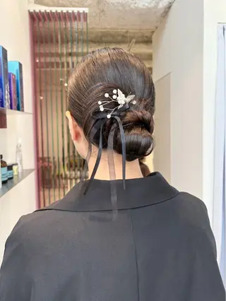 ヘアアレンジ レイヤー♡ショート 石川優奈のヘアスタイル