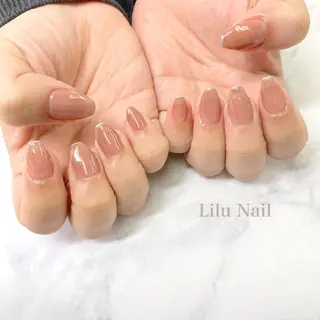 ネイル モチの良さ◉ フィルインネイル♡のネイルデザイン