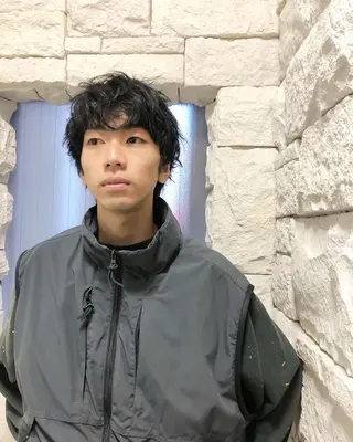 ヘアアレンジ メンズ メンズ特化✂️栗原 侑也のヘアスタイル